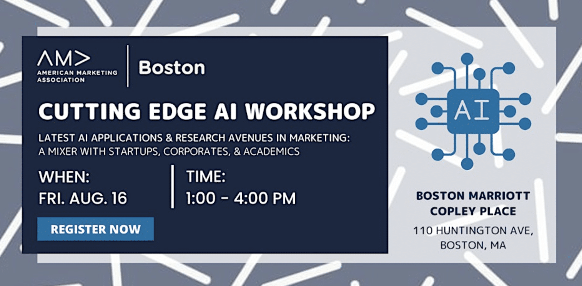 AI Cutting Edge Workshop